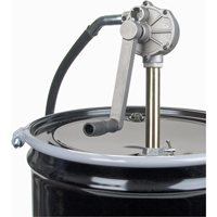 Pompes rotatives pour barils, Aluminium, Pour capacit&eacute; 15-55 gal., 6-3/4 oz par r&eacute;volution WestPier