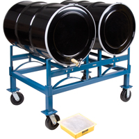 Porte-barils empilables, 2 barils, Capacit&eacute; de 1600 lb, 45-1/2" la x 30" p x 12-1/2" h WestPier