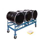 Porte-barils empilables, 3 barils, Capacit&eacute; de 2400 lb, 71-1/2" la x 30" p x 12-1/2" h WestPier