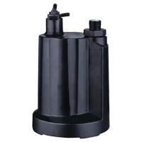 Pompe utilitaire submersible, 1/3 CV, 2160 gal./h, 115 V, 4 A WestPier