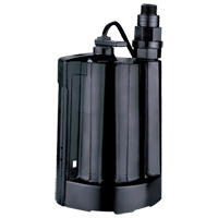 Pompe utilitaire submersible automatique, 1/3 CV, 2160 gal./h, 115 V, 4 A WestPier