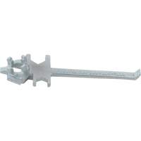 Single Ended Specialty Bung Nut Wrench, 1-1/2" Opening, 7-1/2" Handle, Zinc Cast Steel DC790 | WestPier