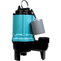 10SC Series Sewage Pump, 115 V, 11 A, 120 GPM, 1/2 HP DC817 | WestPier