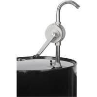 Pompe rotative pour baril, Acier inoxydable, Pour capacit&eacute; 55 gal., 12 oz/course WestPier