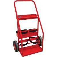 Chariot de prevention d'incendie pour travaux &agrave; chaud, Roues Semi-pneumatique, Base de 17,75" la x 8,9" lo, 100 lb WestPier