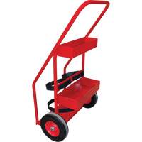 Chariot de prevention d'incendie pour travaux &agrave; chaud, Roues Semi-pneumatique, Base de 17,75" la x 8,9" lo, 100 lb WestPier