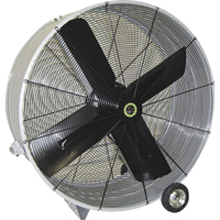 Ventilateurs tambour &agrave; entraînement par courroie, Industriel, 1 vitesses, Diam&egrave;tre de 48" WestPier