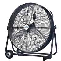 Ventilateur l&eacute;ger mince &agrave; entraînement direct pour usage industriel, Industriel, 3 vitesses, Diam&egrave;tre de 24" WestPier