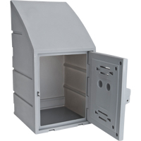 Locker, 15" x 15" x 31", Grey, Assembled WestPier