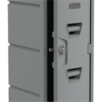 Locker, 12" x 15" x 47", Grey, Assembled FH729 | WestPier