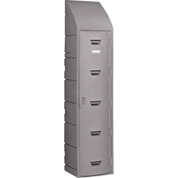 Locker, 15" x 18" x 73", Grey, Assembled FC695 | WestPier