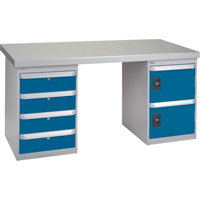 Steel Wood-Filled Workbench Tops WestPier