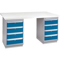 &eacute;tabli pr&eacute;conçu, 72" la x 30" p x 34" h, Capacit&eacute; 2500 lb WestPier