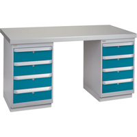 &eacute;tabli pr&eacute;conçu, 72" la x 30" p x 34" h, Capacit&eacute; 2500 lb WestPier