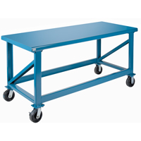 Extra Heavy-Duty Workbenches - All-Welded Benches, Steel Surface WestPier