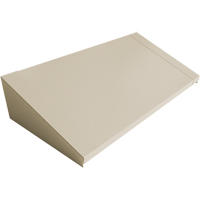All-Welded Concorde - Heavy-Duty Lockers Sloping Top, 3 Bank, 18" D x 36" W x 6" H, Beige, Steel WestPier