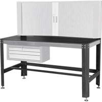 Work Bench, Laminate Surface, 26" W x 30" D x 63" H WestPier