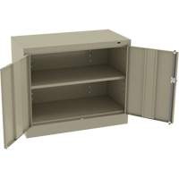 Standard Desk-High Cabinet, Steel, 30" H x 36" W x 18" D, Beige FL776 | WestPier