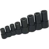 Tap Socket Set, 8 Pieces, 1/4"/3/8" Drive Size WestPier