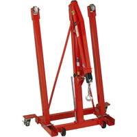 Folding Engine Crane, 2500 lbs. (1.25 tons) Capacity WestPier