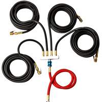 Wall-Mounted Tire Inflation System with 4-Hose Manifold WestPier