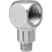 Grease Fitting Adapter with 90-Degree Angle, 1/4"-28 Thread WestPier