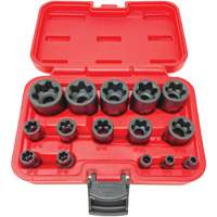 EP "Star" Plus Socket Set, 15 Pieces, 1/4"/3/8"/1/2" Drive Size WestPier