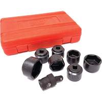 8 Pc. Extra-Low-Profile Oil Filter Socket Set WestPier