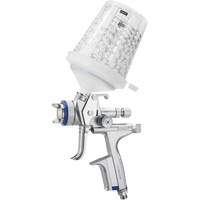5000 B RP Nozzle 1.2 RPS Paint Spray Gun with Multi-Purpose Cup, 1/4" NPT Air Inlet, 10.24 CFM, 0.3 L/0.6 L/0.9 L Capacity, 0.17 PSI WestPier