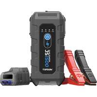 D&eacute;marreur d'appoint, survolteur, banque d'alimentation et lampe de poche JumpSurge1500 WestPier