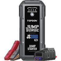 D&eacute;marreur de secours, banque d'alimentation et lampe de poche JumpSurge2000Pro &agrave; 2500 A de pointe WestPier