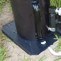 100-Ton Capacity Jack Support Plate WestPier