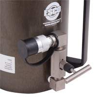 Safety Jack, Locking Collar, 100 tons Capacity, 13-37/100" - 19-3/5" H WestPier