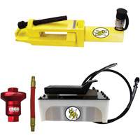 Ensemble de brise-talon pour pneus g&eacute;ants/&eacute;quipement de terrassement Yellow Jackit WestPier
