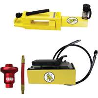 Ensemble de brise-talon pour pneus g&eacute;ants/&eacute;quipement de terrassement Yellow Jackit WestPier