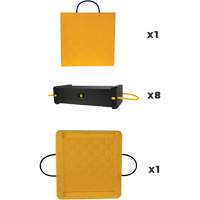 10-Piece CribLok Composite Cribbing System Kit WestPier