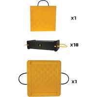20-Piece CribLok Composite Cribbing System Kit WestPier