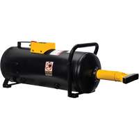 Ensemble de mise en place de talon haute pression de 9 gallons Hurricane "CAT-9", Aluminium WestPier