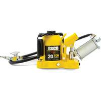 Pro Series “Shorty” Bottle Jack, 20 Ton(s), Air Hydraulic, 12-5/8" Raised Height WestPier