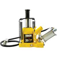 Pro Series “Shorty” Bottle Jack, 20 Ton(s), Air Hydraulic, 12-5/8" Raised Height WestPier