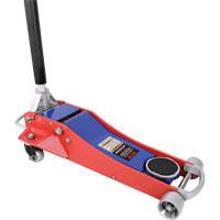 Lightweight Floor Jack, 3 Ton(s) Capacity, 3" Lowered, 19-3/4" Raised, Manual Hydraulic WestPier