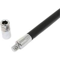 Tournevis flexible extra-long avec adaptateur carr&eacute; 1/4" x hexagonal 1/4" WestPier