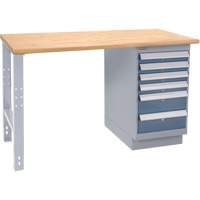 &eacute;tabli industriel, Cap 1000 lb, 72" la x 36" p, 34" h WestPier
