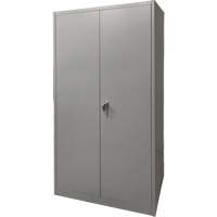 Armoire de rangement, Acier, 4 Tablettes, 78" h x 36" la x 24" P, Gris WestPier