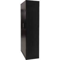 Armoire de rangement combin&eacute;e, 36" la x 18" p x 72" h, Noir WestPier