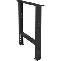 Industrial Duty Leg for Workbench, Steel, 24" D x 34" H, Single WestPier