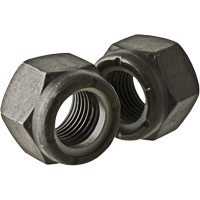 Hex Nut, 5/8" Dia., Black Oxide, Coarse WestPier