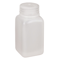 Easy-Grip Space-Saver Bottles, Square, 6 oz., Plastic HB015 | WestPier