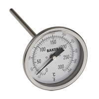 Bi-Metal Thermometers, Contact, Analogue, 50-550°F (0-260°C) IA267 | WestPier
