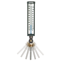 Variable Angle Industrial Thermometers, Contact, Analogue, 0-120°F (-17-49°C) IA371 | WestPier